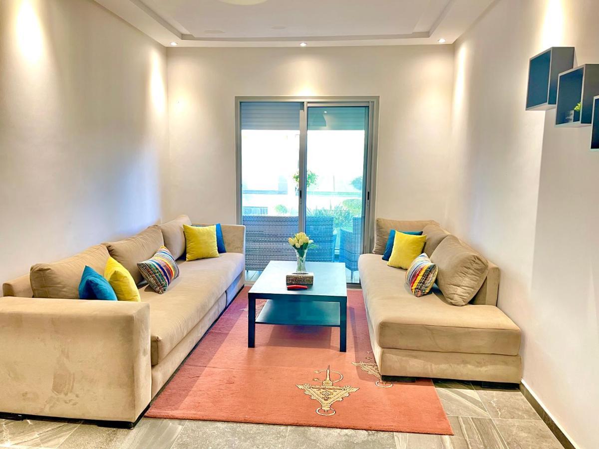Bel Appartement A Amwaj Beach And Resorts Kazablanka Dış mekan fotoğraf