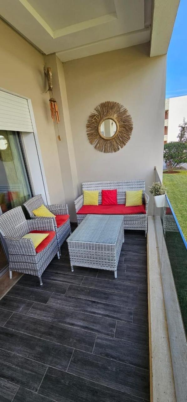 Bel Appartement A Amwaj Beach And Resorts Kazablanka Dış mekan fotoğraf